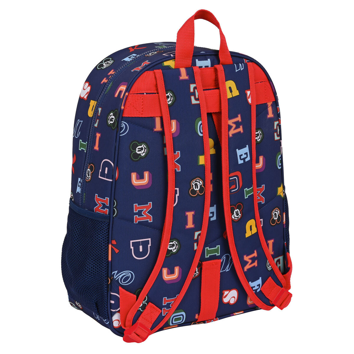 School Bag Mickey Mouse Only One Navy Blue 33 x 42 x 14 cm-2