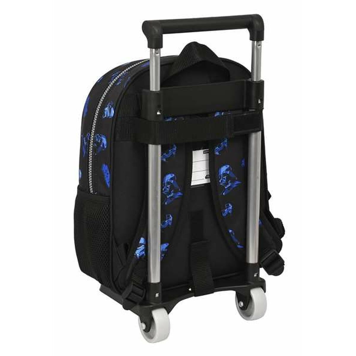 School Rucksack with Wheels Star Wars Digital escape Black 27 x 33 x 10 cm-2