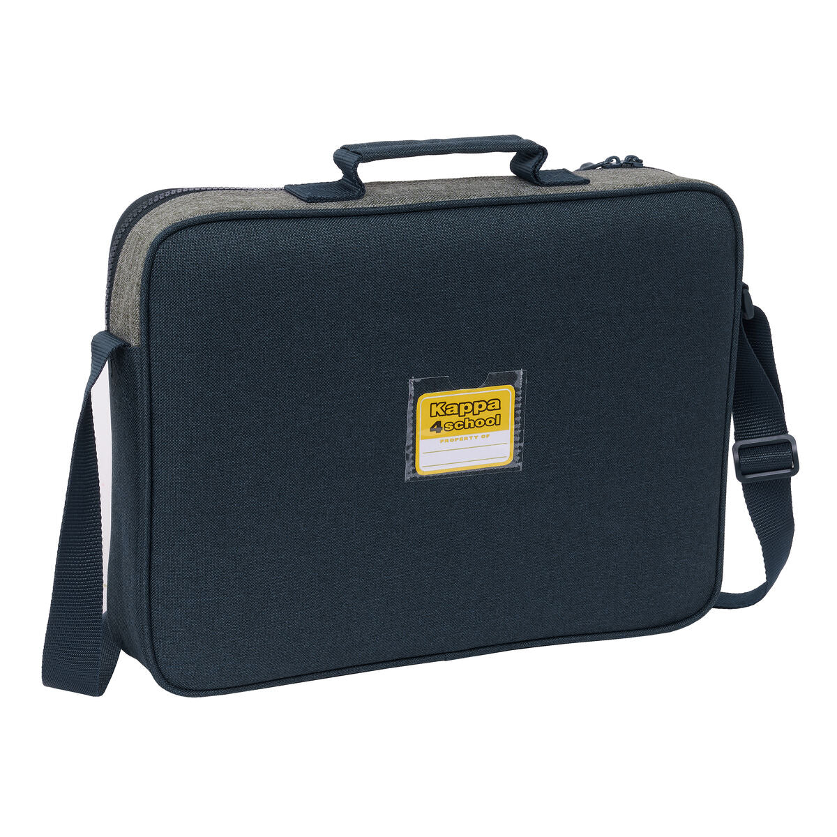 School Satchel Kappa Dark navy Grey Navy Blue 38 x 28 x 6 cm-2