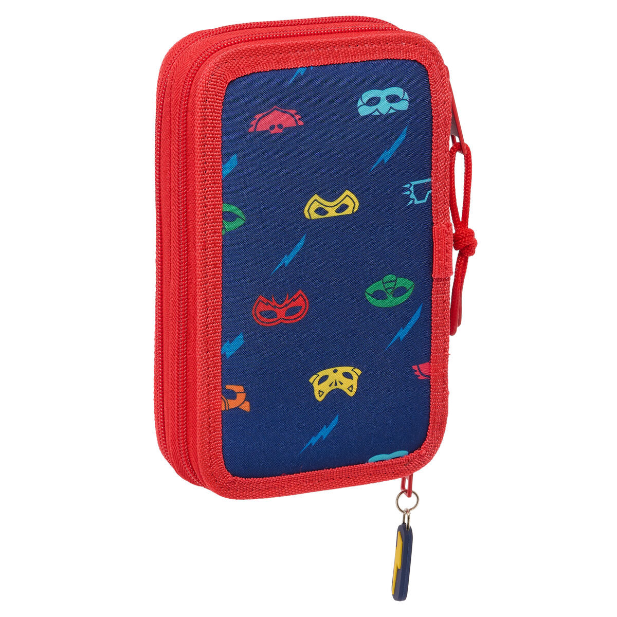 School Case PJ Masks Ready Navy Blue 12.5 x 19.5 x 4 cm 28 Pieces-0