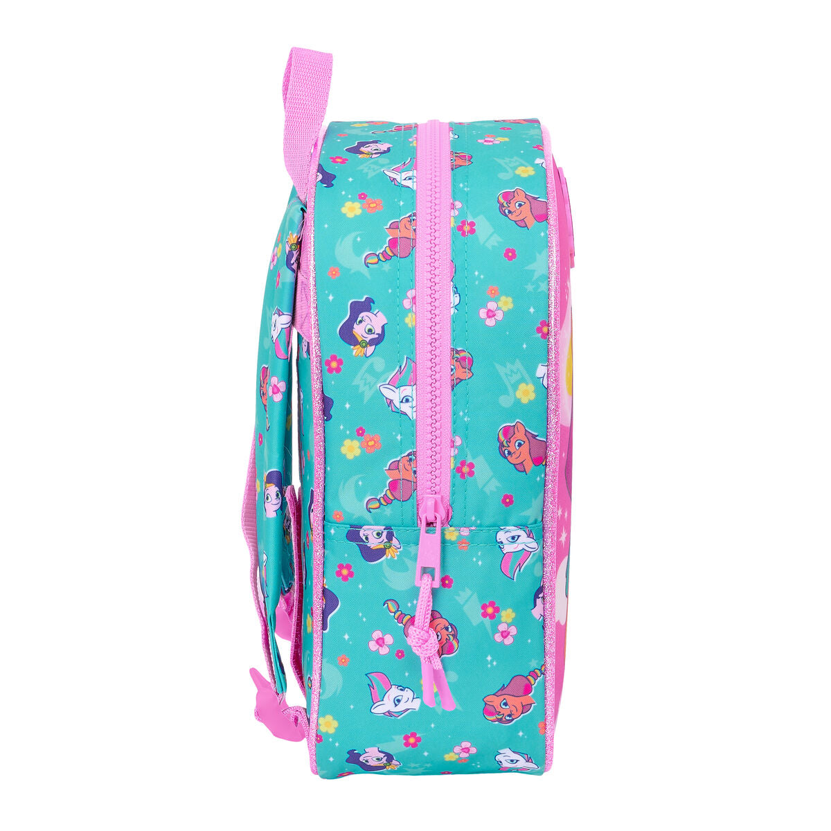 School Bag My Little Pony Magic Pink Turquoise 22 x 27 x 10 cm-2