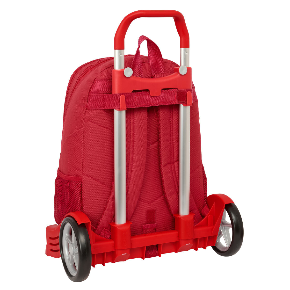 School Rucksack with Wheels Sevilla Fútbol Club Red 32 x 43 x 14 cm-2