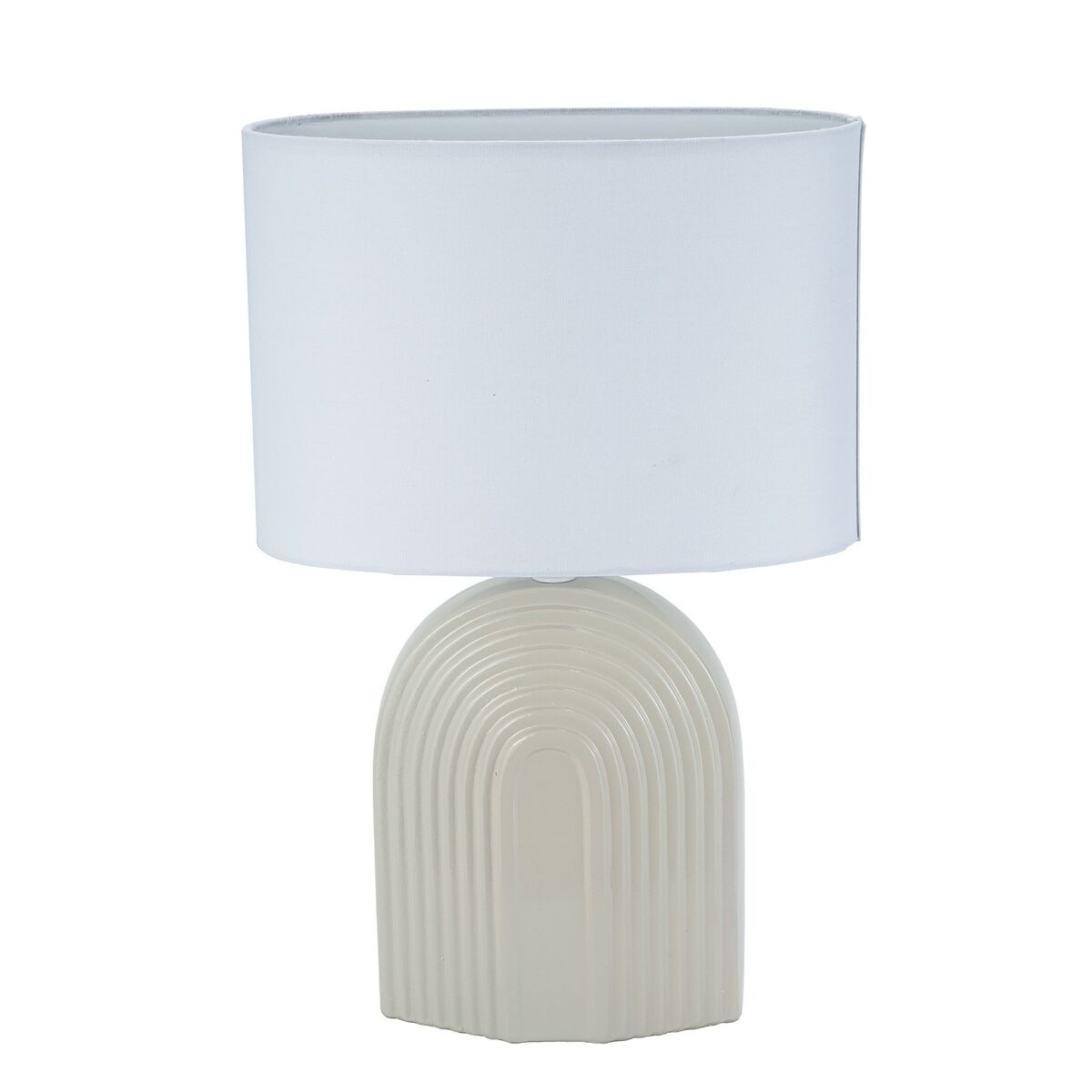 Desk lamp Versa Beige Ceramic 26 x 39 cm-0
