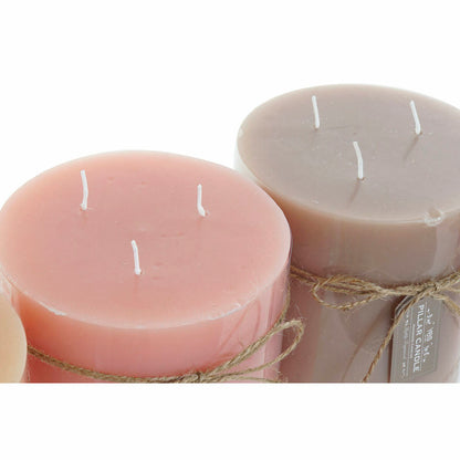 Candle DKD Home Decor (3 pcs) (12 x 12 x 12 cm)-2