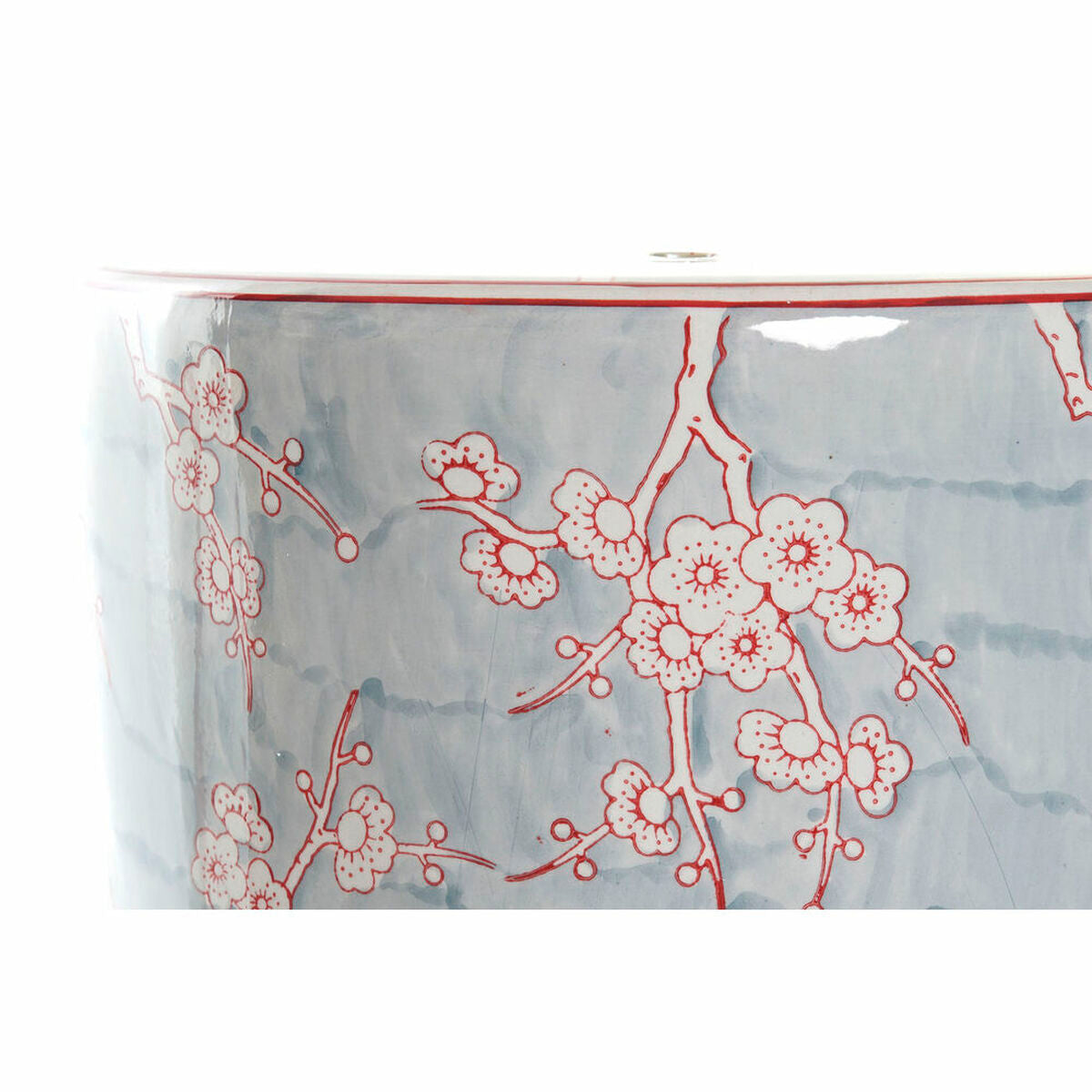 Side table DKD Home Decor 32 x 32 x 41 cm Blue Orange-1