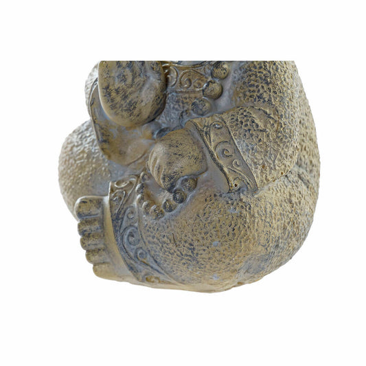 Decorative Figure DKD Home Decor Resin Light grey Monk (11 x 8.5 x 15.5 cm)-1