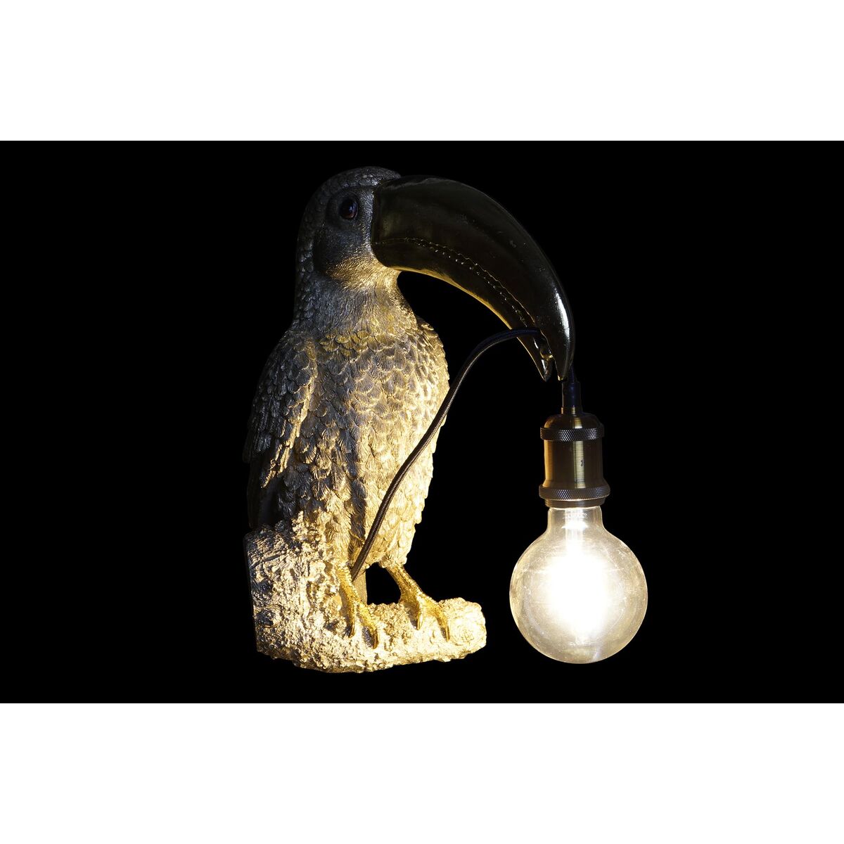 Wall Lamp DKD Home Decor Golden White Resin 220 V 50 W (26 x 19,5 x 44 cm) (2 Units)-2