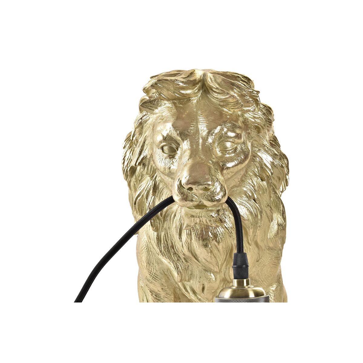 Desk lamp DKD Home Decor Golden Metal Resin 50 W 220 V 31,5 x 18 x 35,5 cm-2