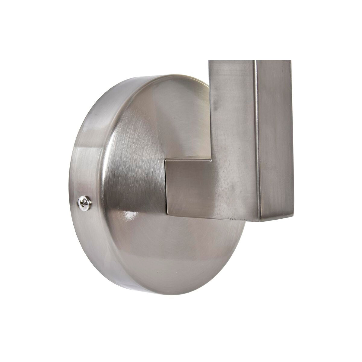 Wall Lamp DKD Home Decor Silver Metal Polyester White 220 V 40 W (12 x 10 x 22 cm)-3