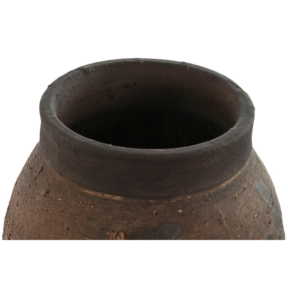 Vase Home ESPRIT Brown Terracotta Oriental 19,5 x 19,5 x 35,5 cm-2