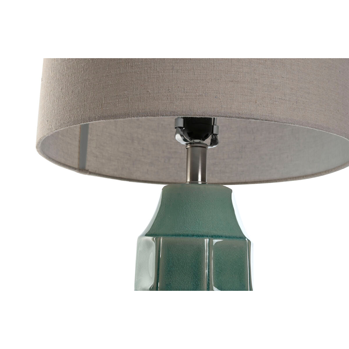 Desk lamp Home ESPRIT Green Beige 50 W 220 V-3