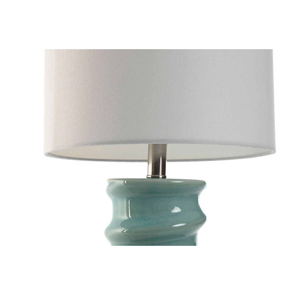 Desk lamp Home ESPRIT White Sky blue 50 W 220 V-4
