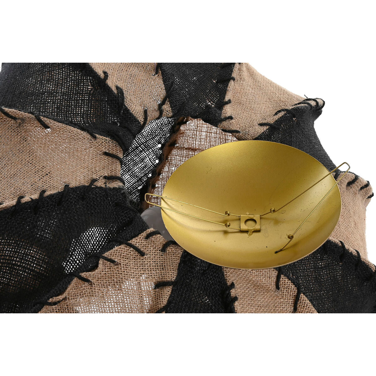Wall Lamp Home ESPRIT Bicoloured 25 W Natural Colonial 230 V 50 x 50 x 25 cm-3