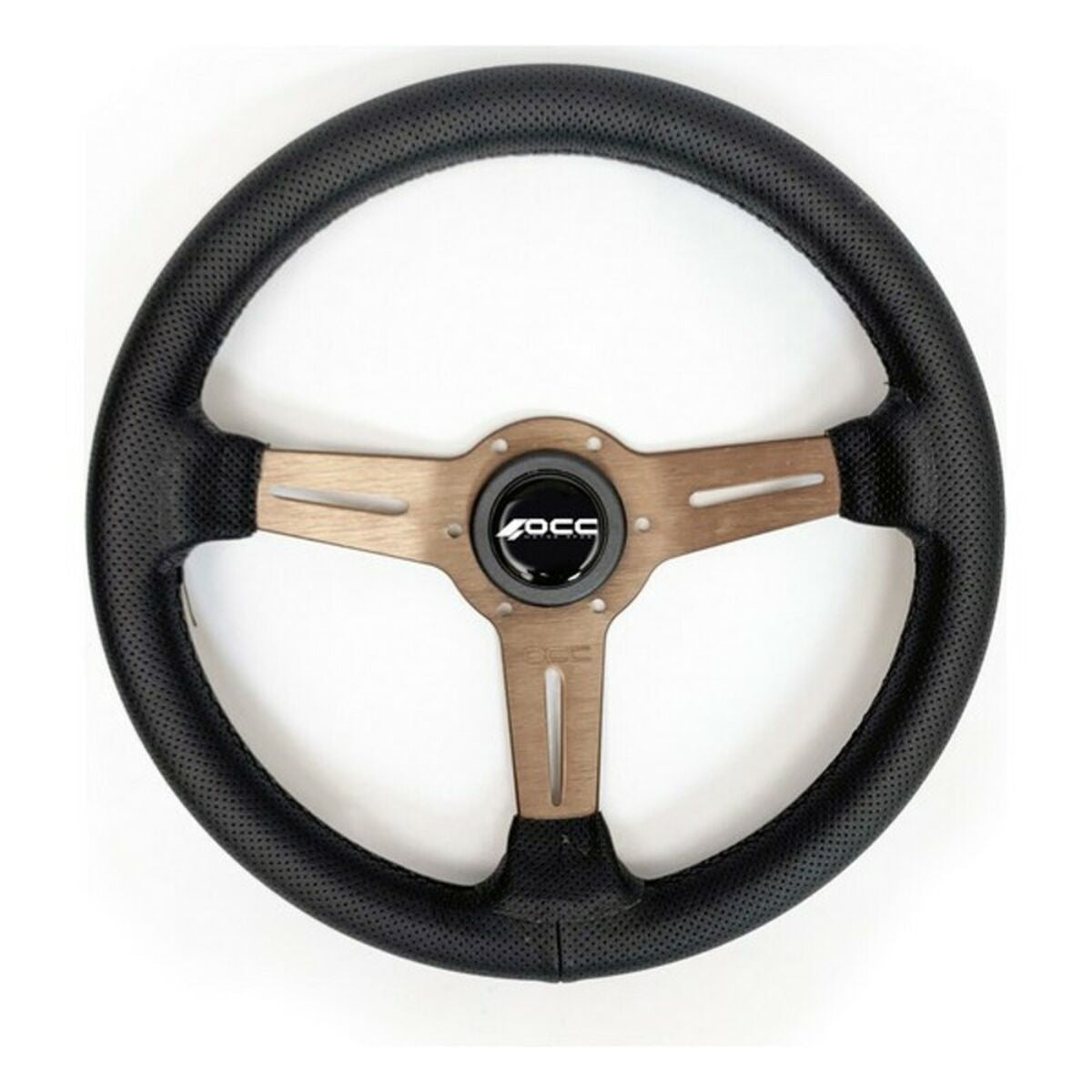 Racing Steering Wheel Classic Black-0