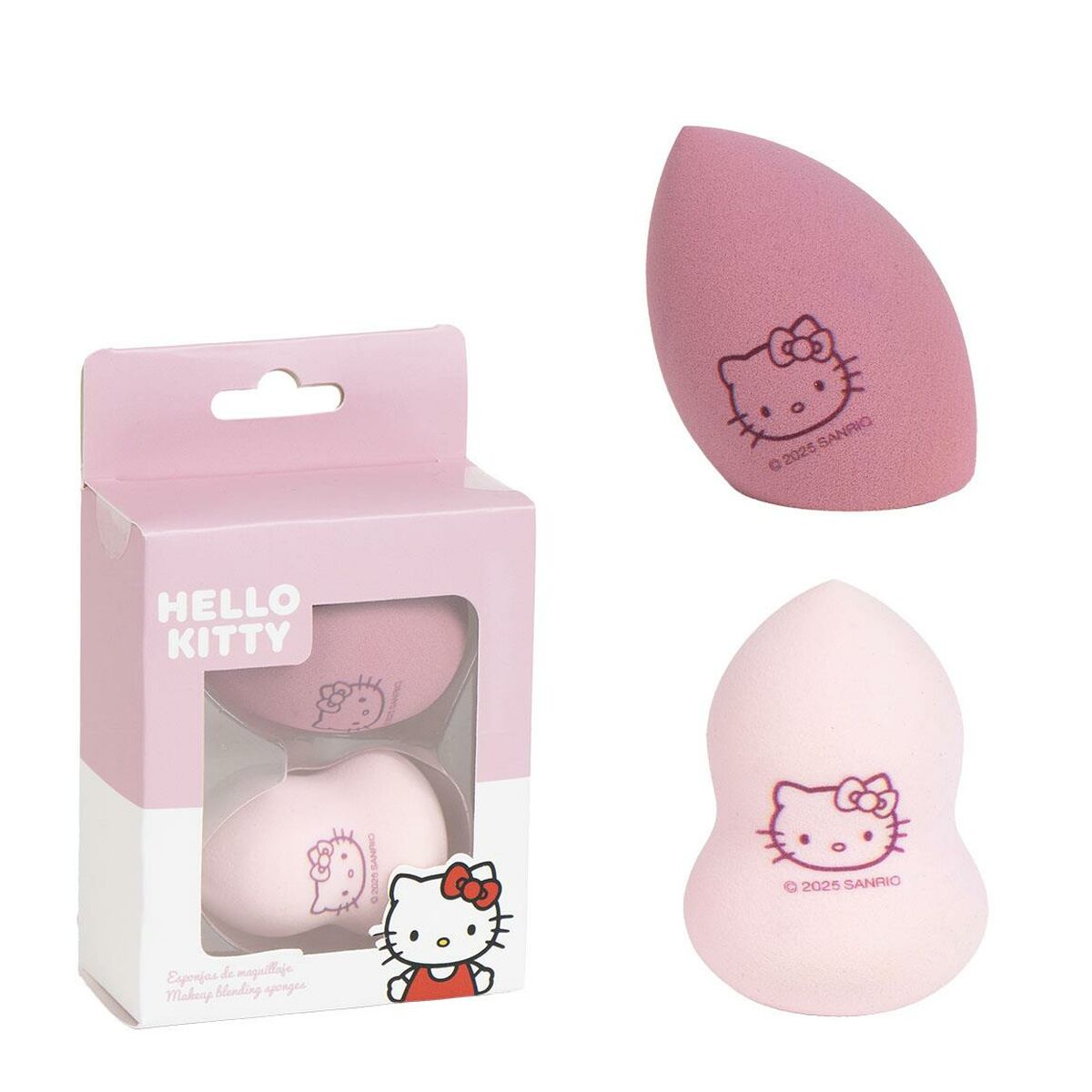 Make-up Sponge Hello Kitty 2 Units-0