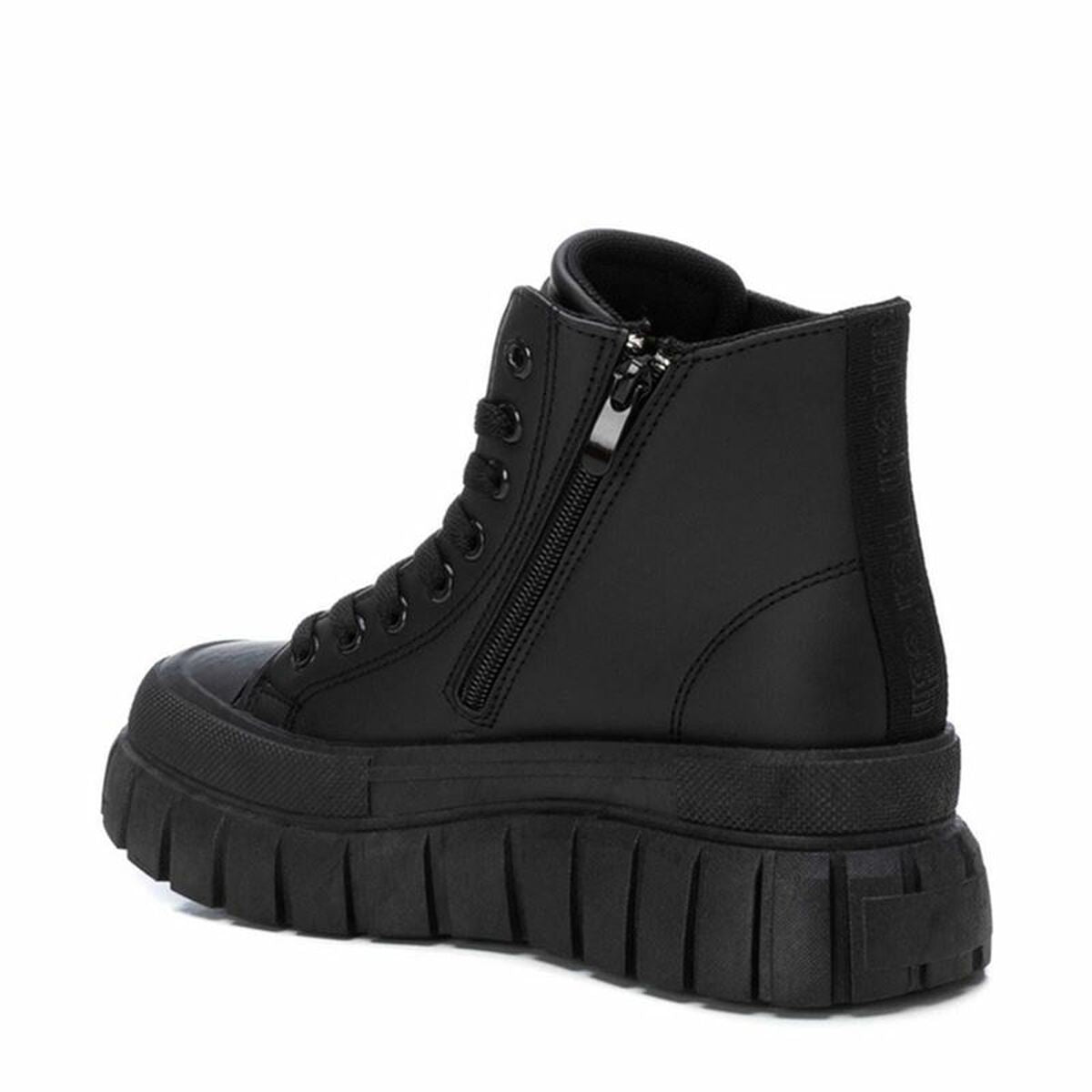 Ladies ankle boots XTI Black-4