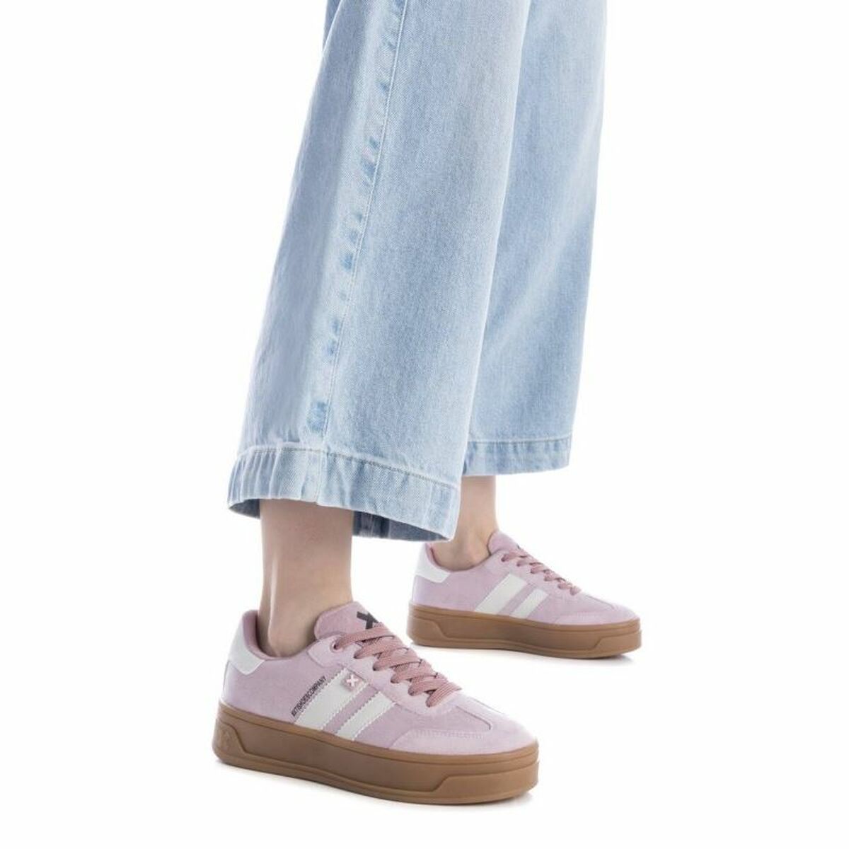 Sports Trainers for Women XTI XTI Antelina Nude Light Pink-2