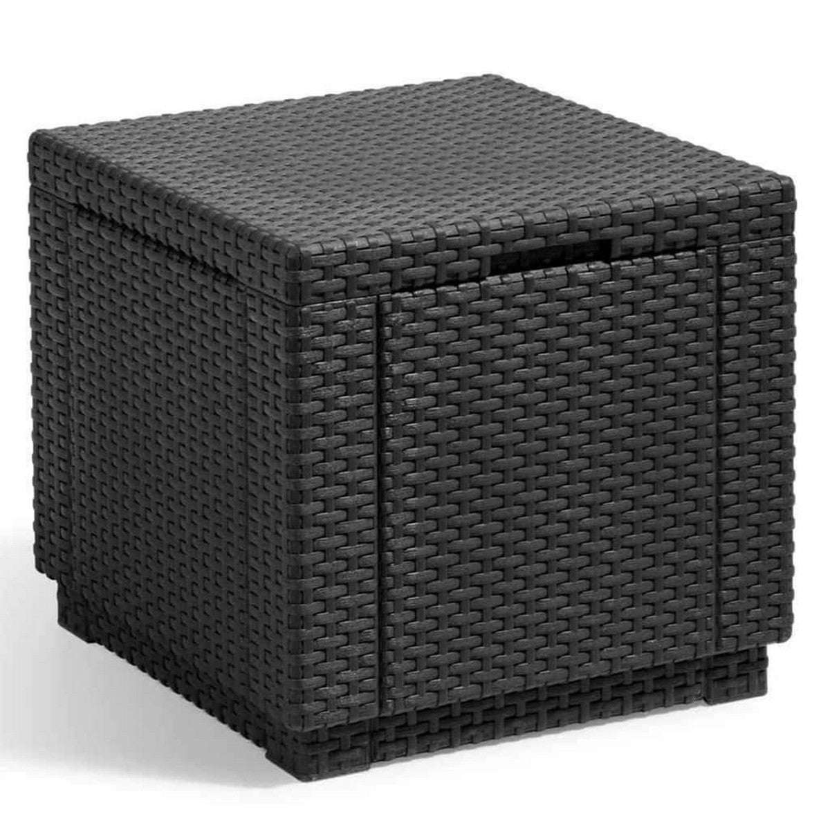Side table Allibert by KETER Black polypropylene (42 x 42 x 39 cm)-0