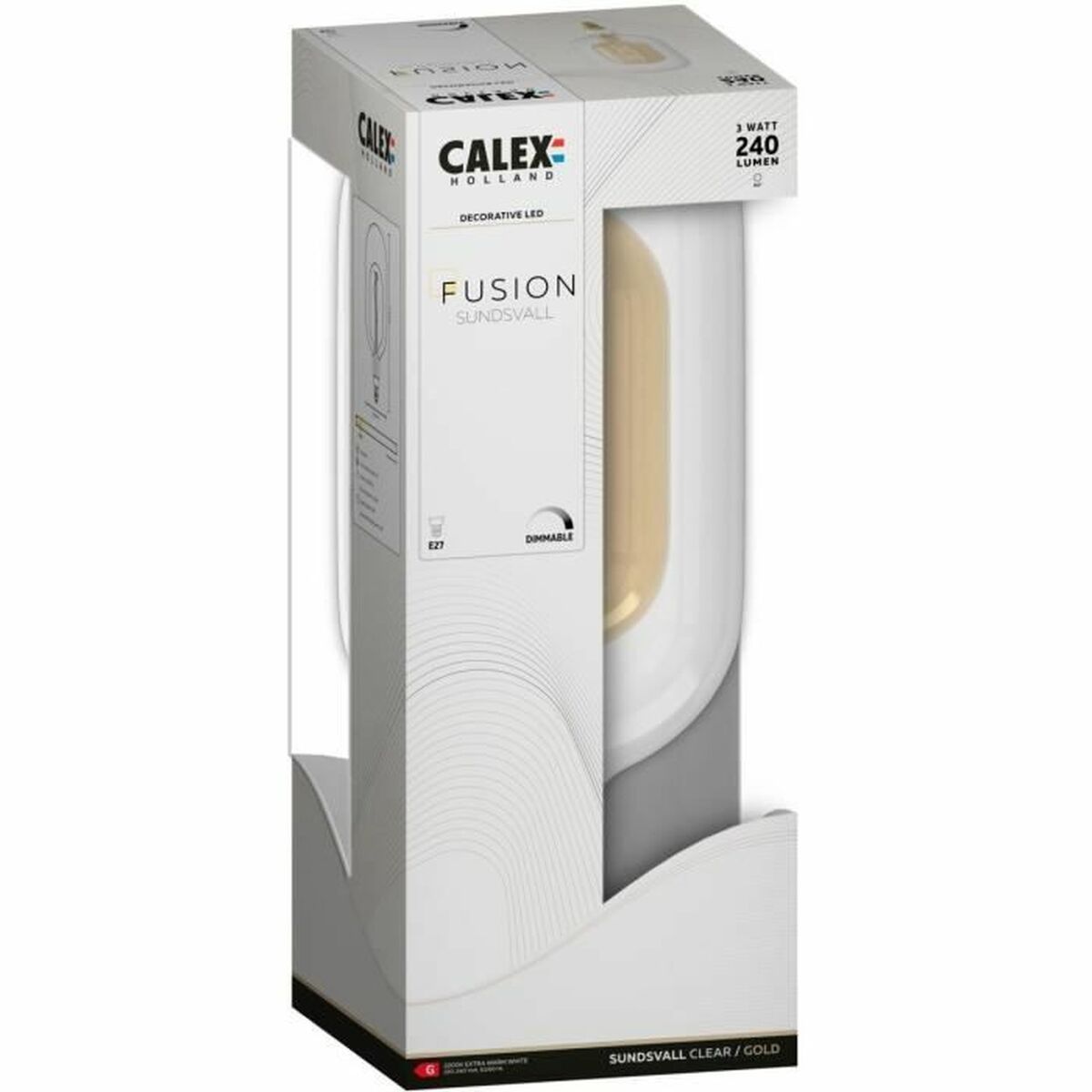 LED lamp Calex G 3 W-4