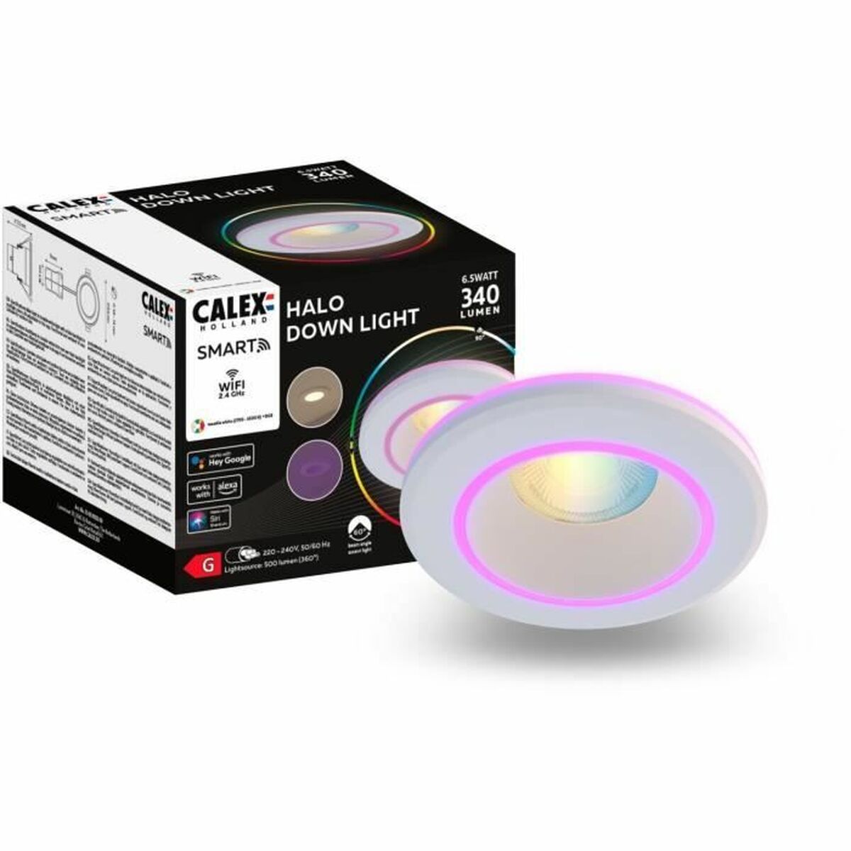 LED lamp Calex White G 500 lm-1
