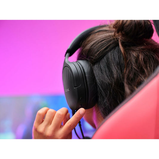 Headphones with Microphone Trust 24898 Black-1