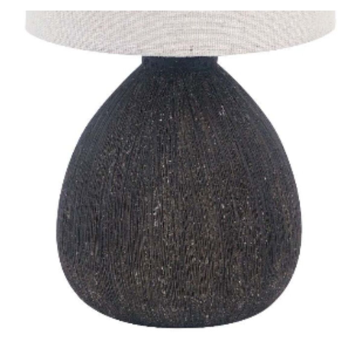 Desk lamp Versa Black Ceramic 14 x 28 x 14 cm-1