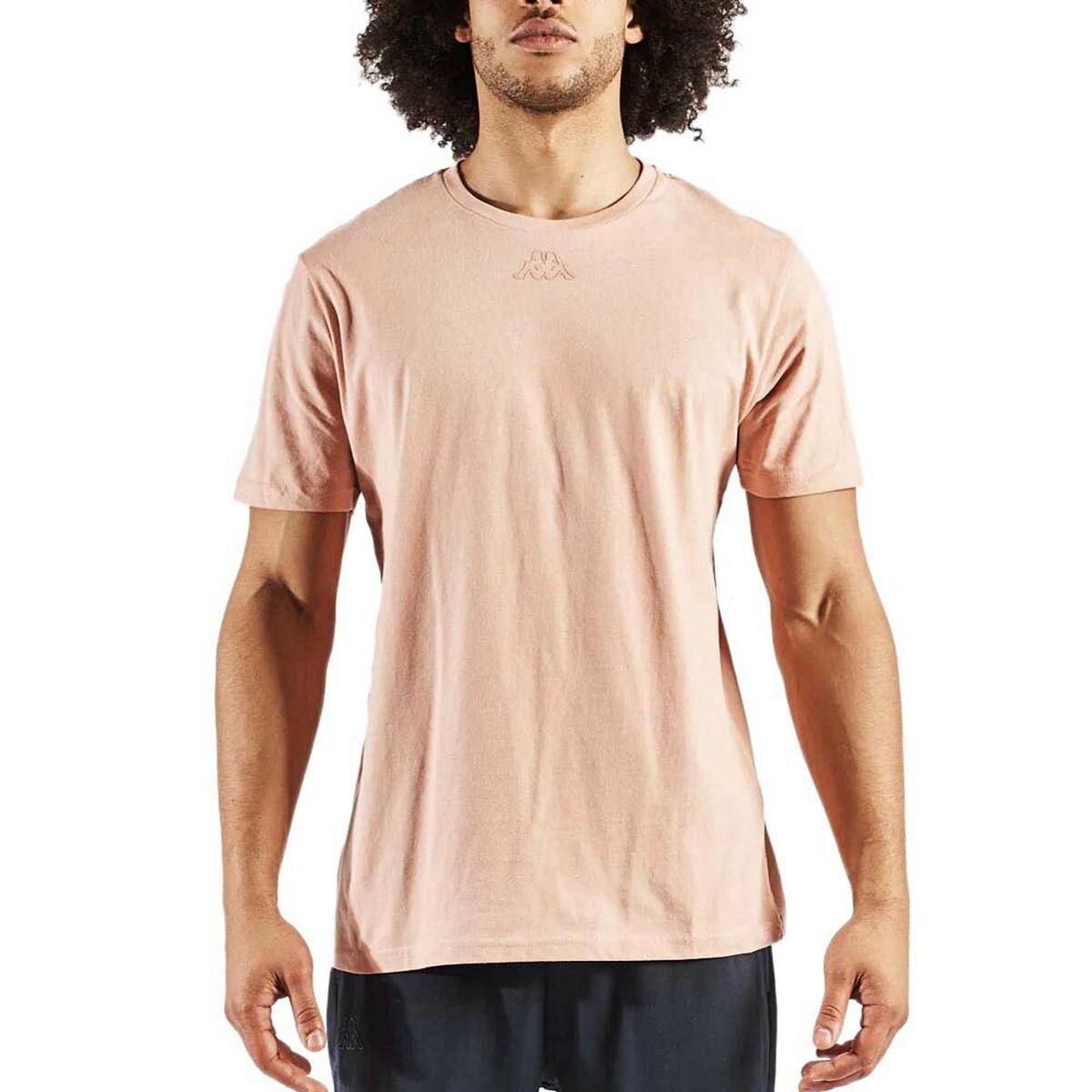 Men’s Short Sleeve T-Shirt Kappa Salmon Men-2