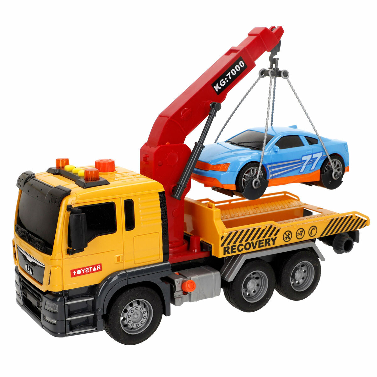 Crane Lorry Speed & Go 33 x 23 x 12 cm (4 Units)-6