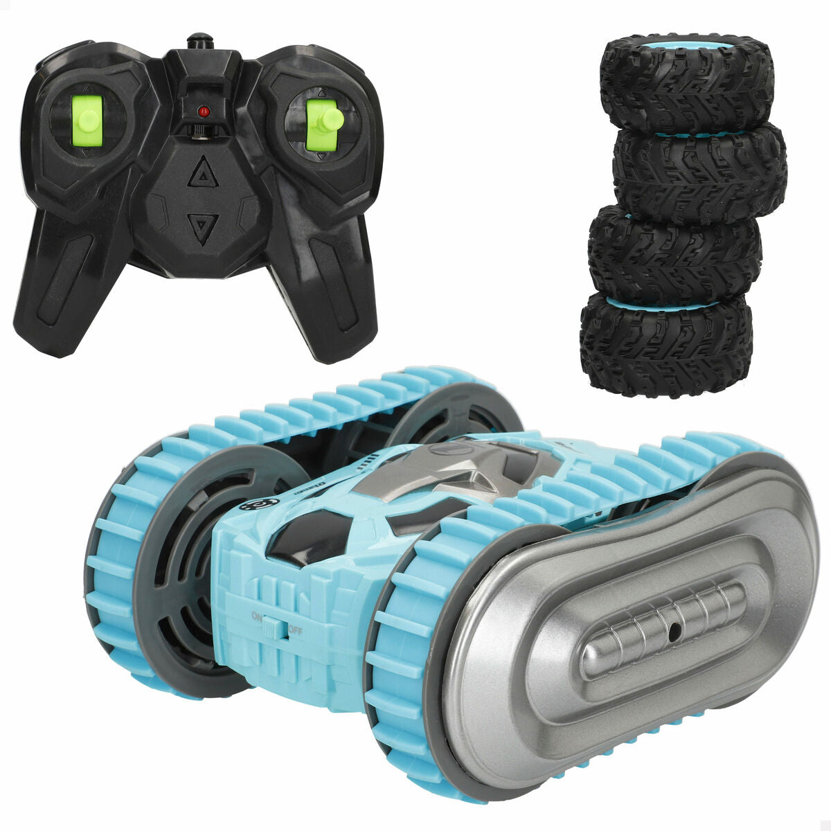 Remote-Controlled Car 15 x 7 x 14 cm (4 Units)-5