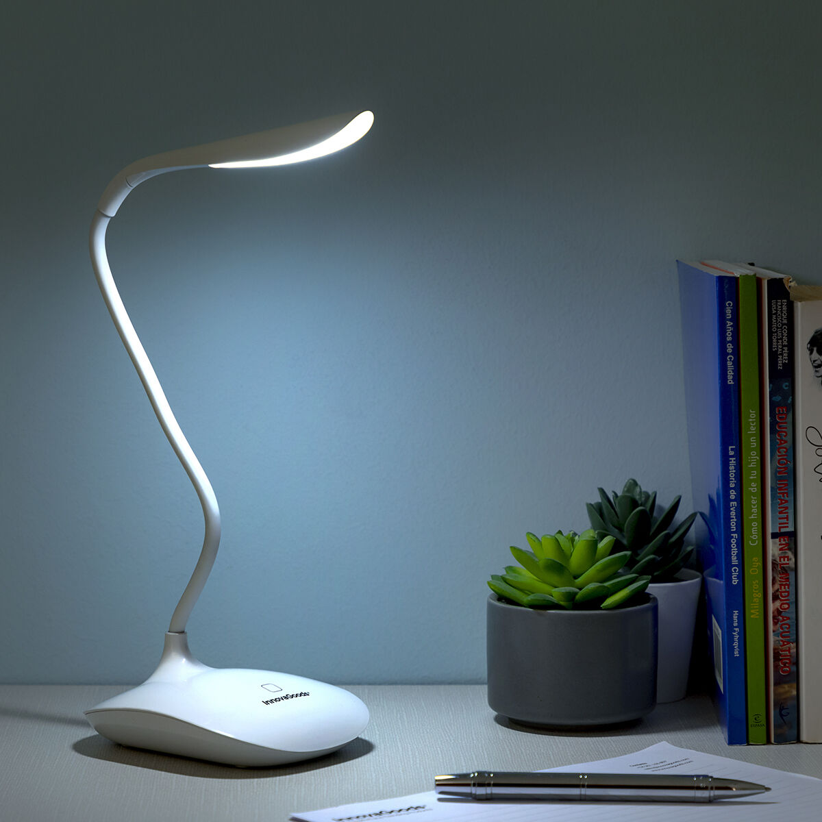 Rechargeable Touch-sensitive LED Table Lamp Lum2Go InnovaGoods-12