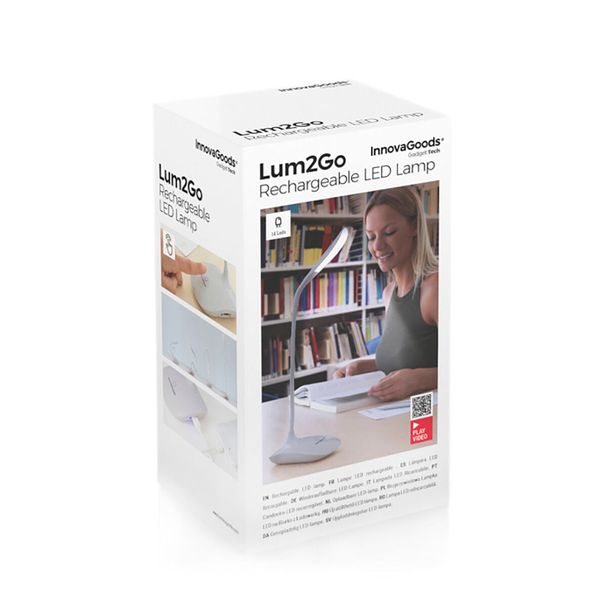 Rechargeable Touch-sensitive LED Table Lamp Lum2Go InnovaGoods-1