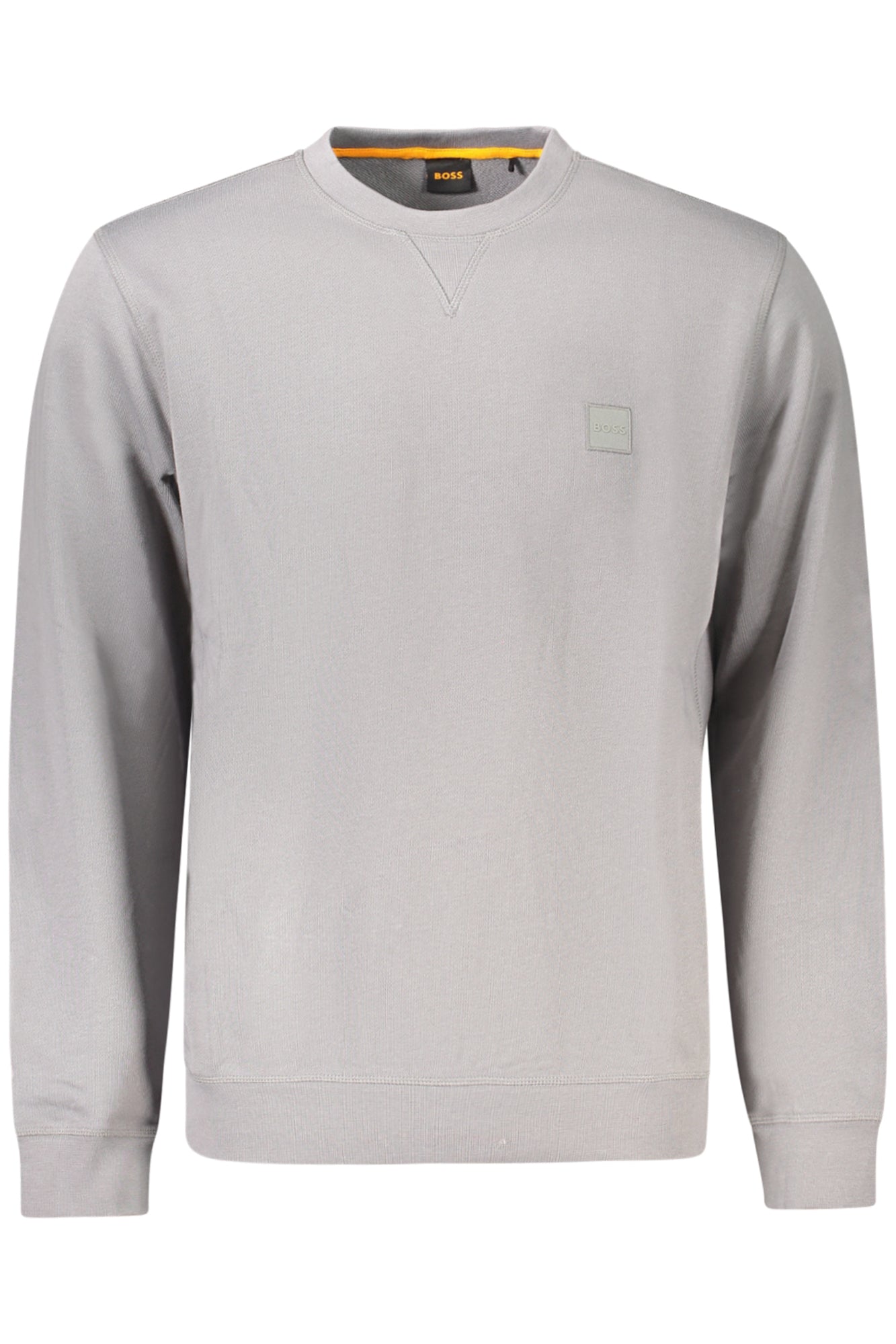 BOSS MEN'S GRAY ZIP-UP SWEATSHIRT-0