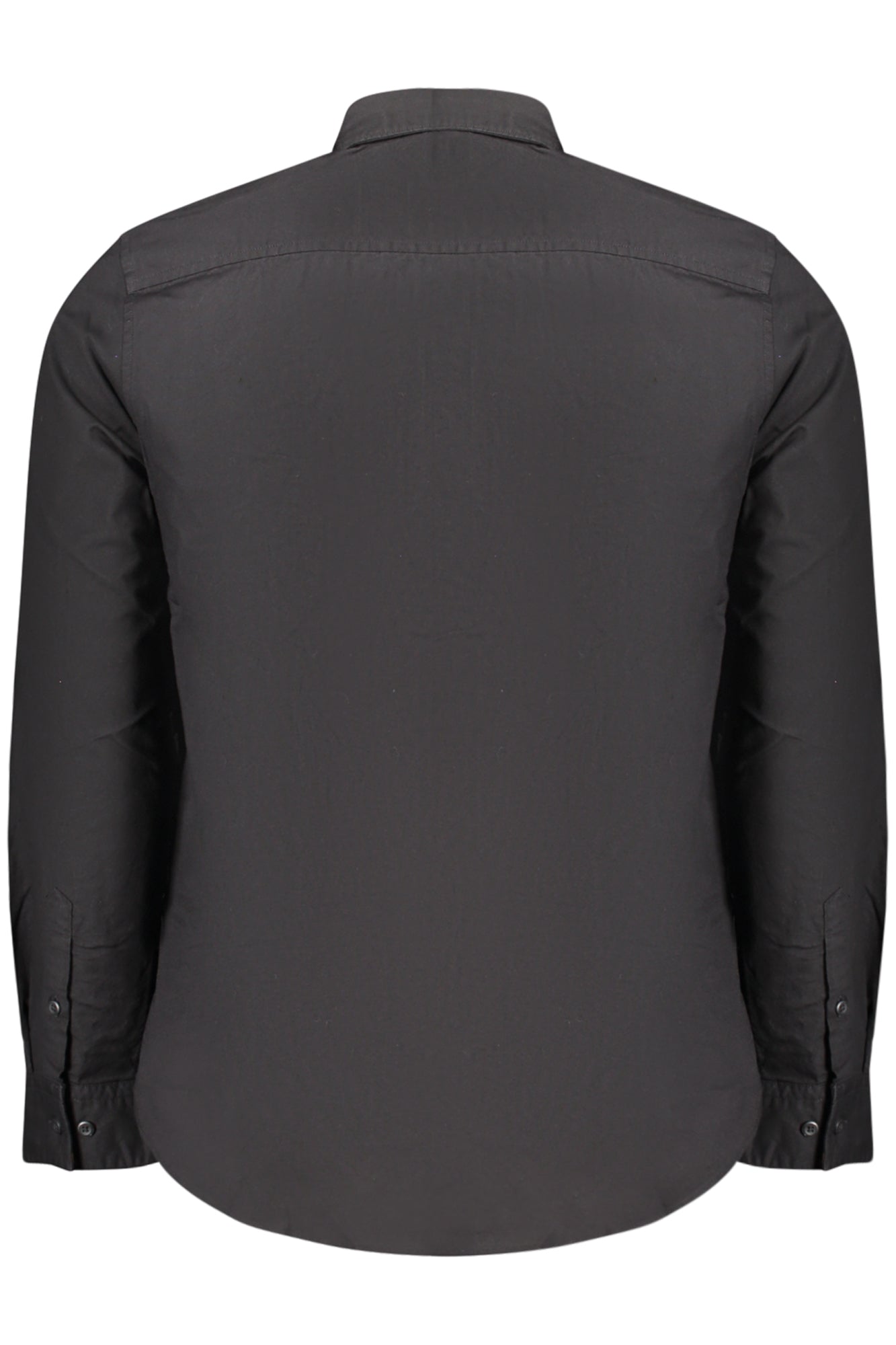 CALVIN KLEIN MEN'S LONG-SLEEVED SHIRT BLACK-1