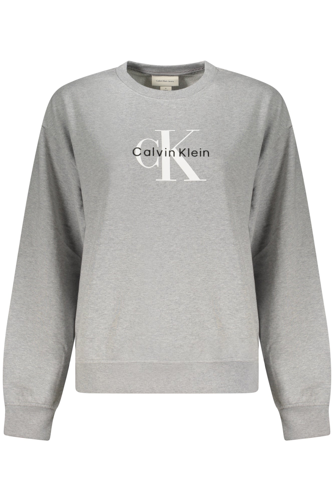 CALVIN KLEIN SWEATSHIRT WITHOUT ZIP WOMEN GREY-0