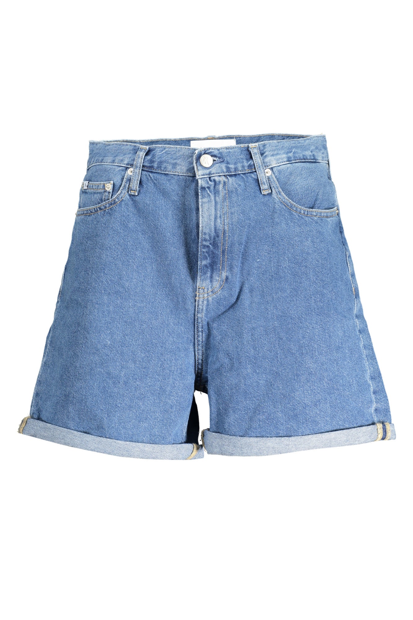 CALVIN KLEIN JEANS SHORT WOMEN BLUE-0