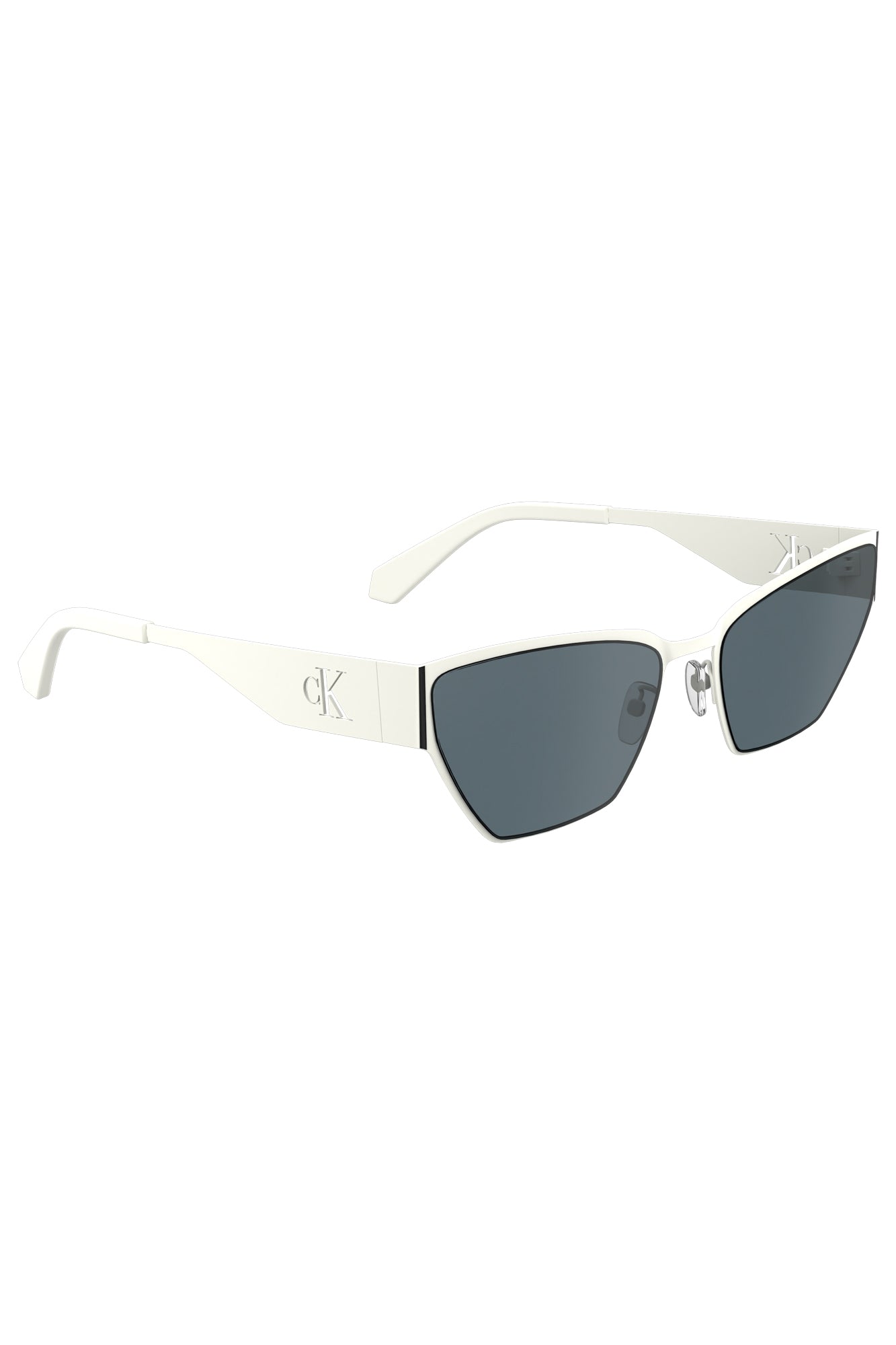 CALVIN KLEIN SUNGLASSES WOMEN WHITE-2