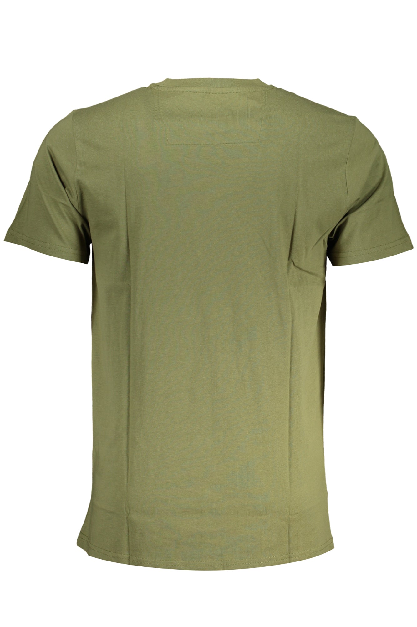 CAVALLI CLASS GREEN MEN'S SHORT SLEEVED T-SHIRT-1