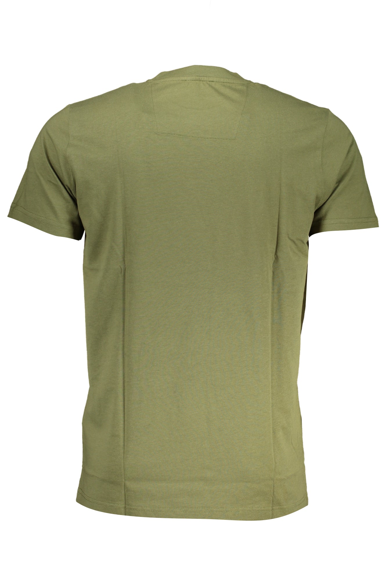CAVALLI CLASS GREEN MEN'S SHORT SLEEVED T-SHIRT-1