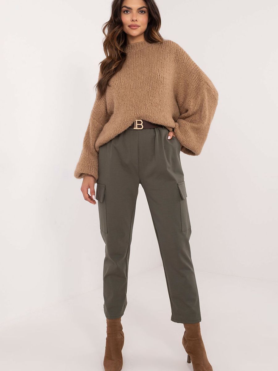 Women trousers model 202303 Och Bella-0