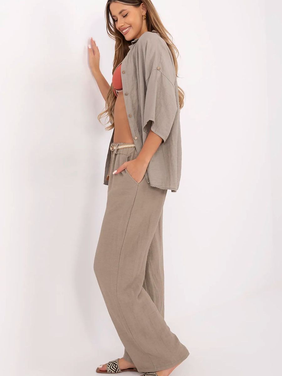 Women trousers model 214060 Italy Moda-1