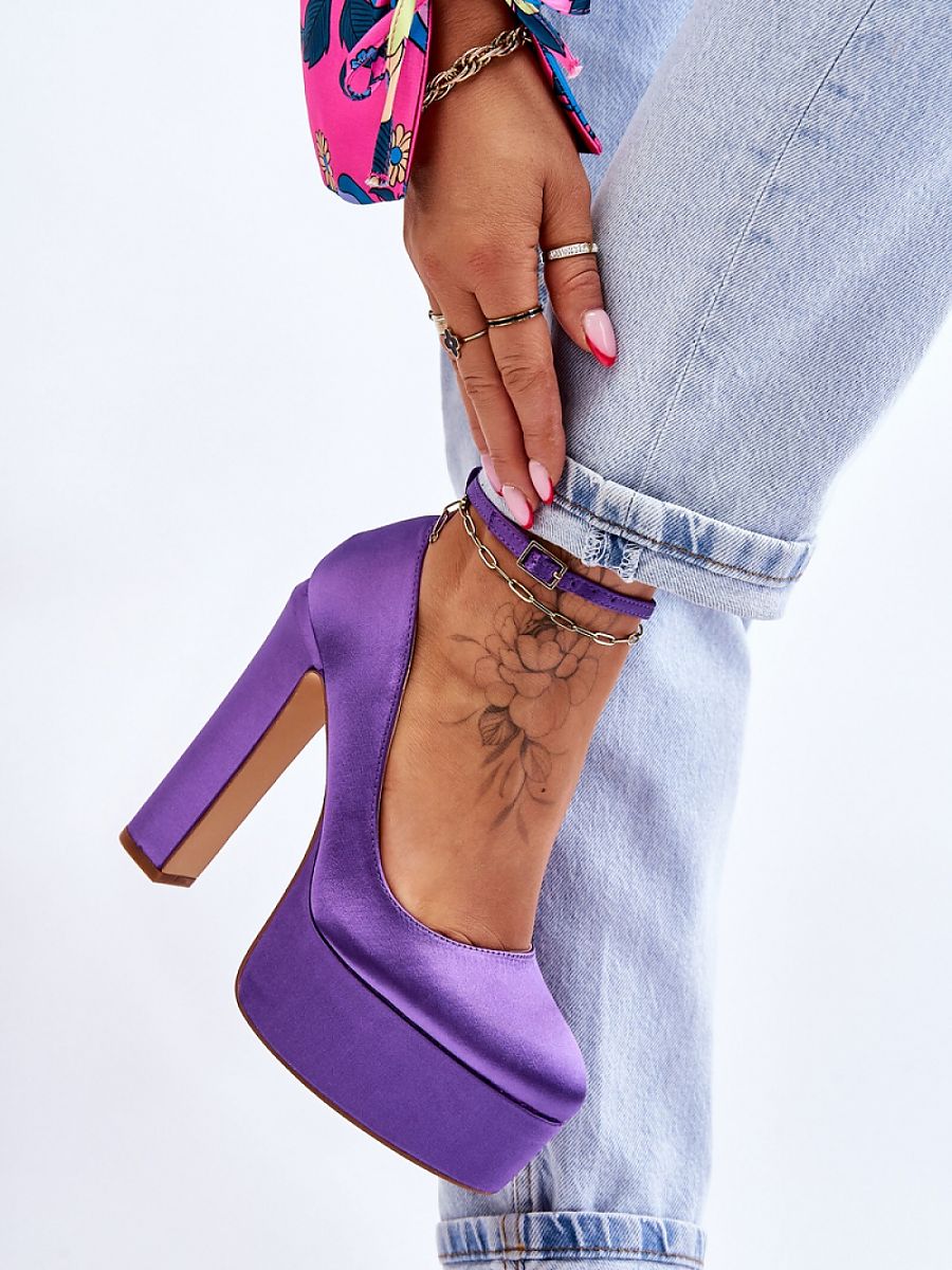 Block heel pumps model 176430 Step in style-1