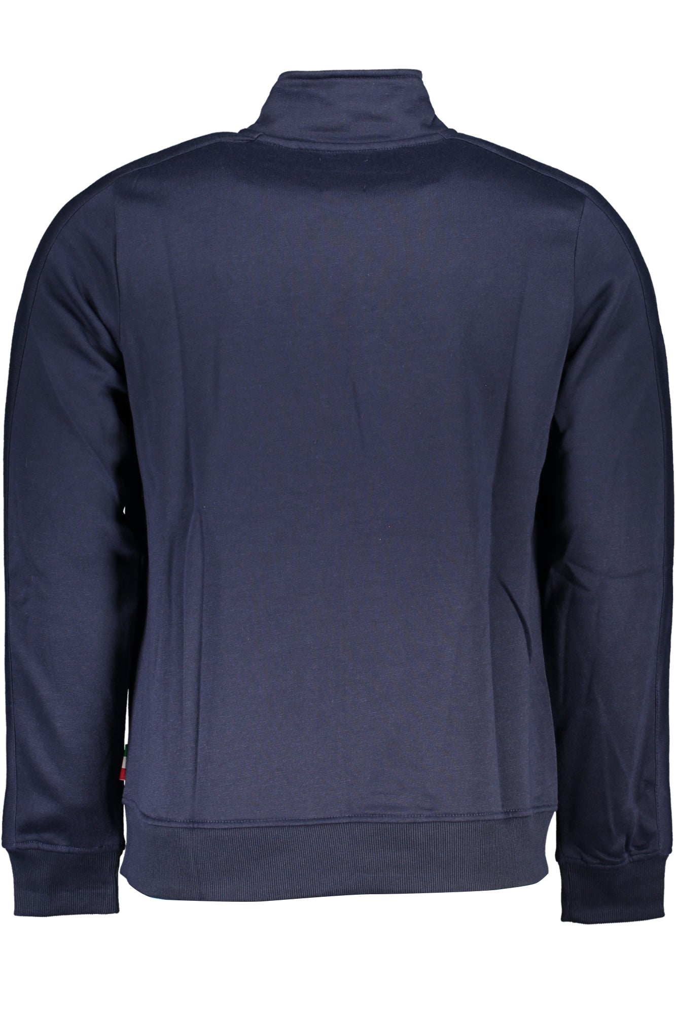 GIAN MARCO VENTURI MEN'S BLUE ZIP SWEATSHIRT-1