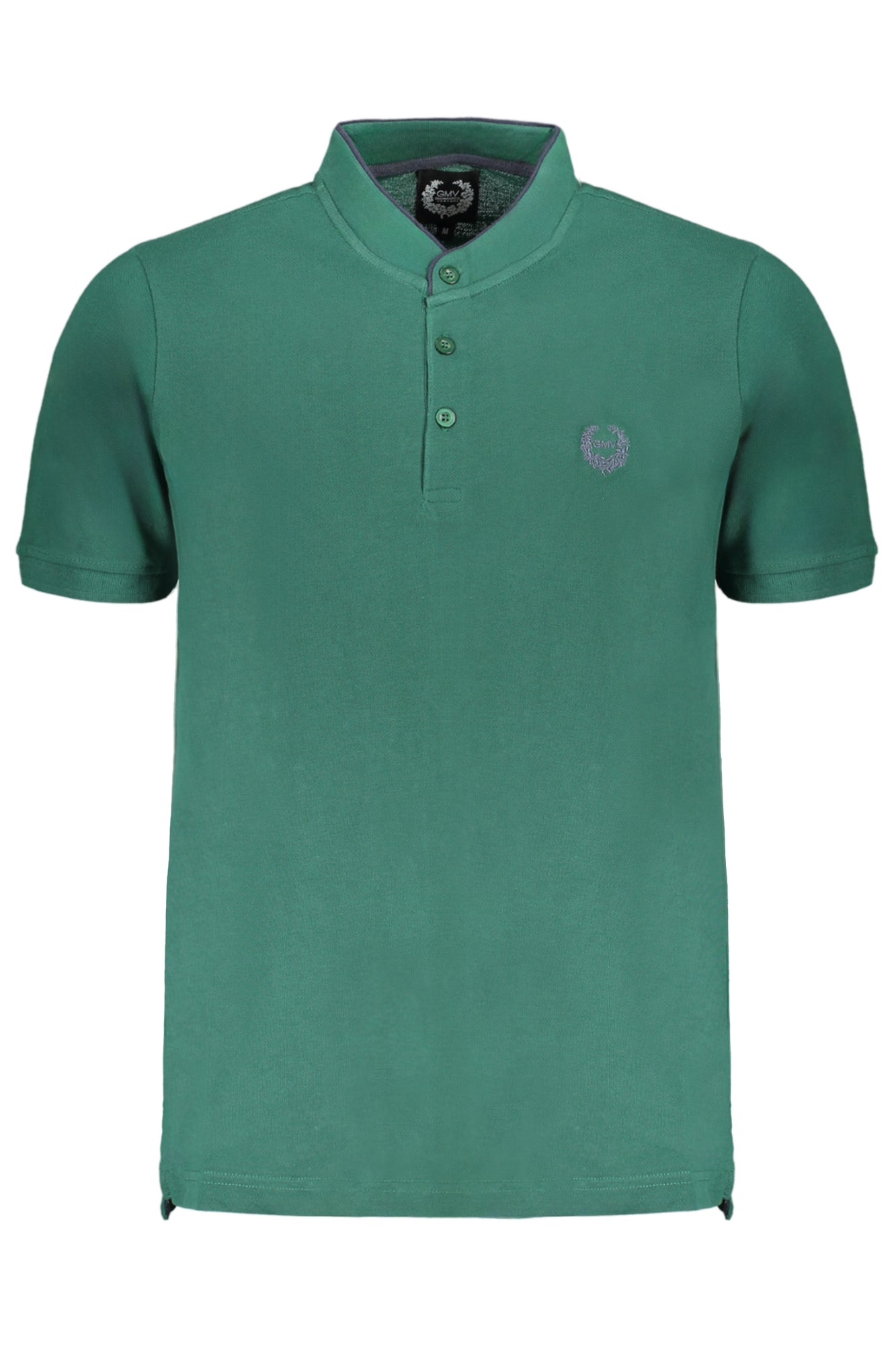 GIAN MARCO VENTURI GREEN MEN'S SHORT SLEEVED POLO SHIRT-0