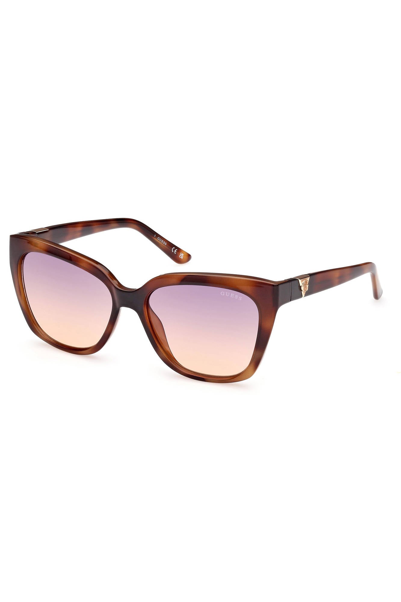 GUESS JEANS WOMEN'S BROWN SUNGLASSES-0