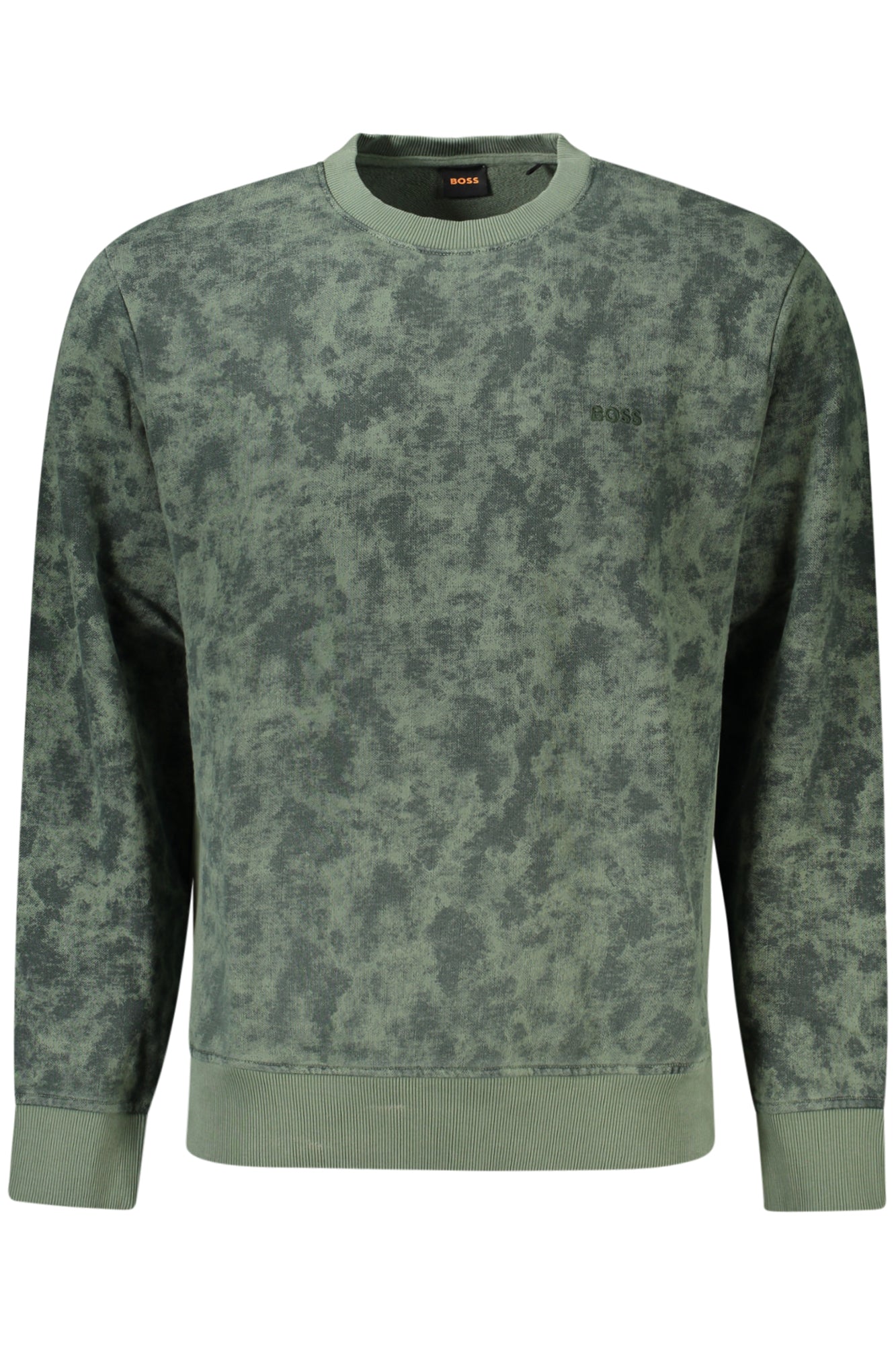 HUGO BOSS SWEATSHIRT WITHOUT ZIP MEN GREEN-0