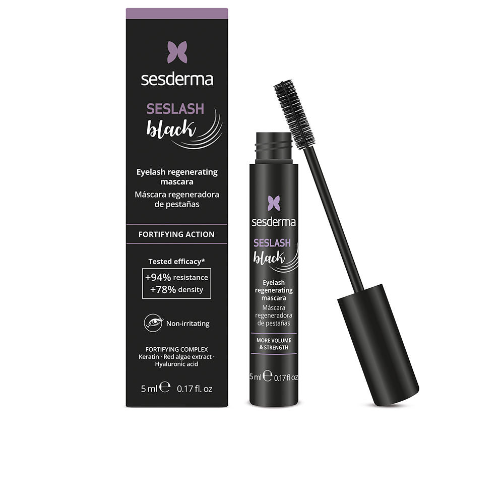 SESLASH BLACK regenerating mascara for eyelashes #black 5 ml-0
