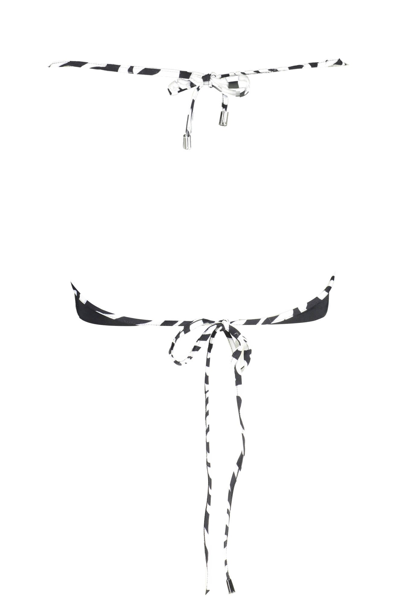 KARL LAGERFELD BEACHWEAR TOP WOMEN'S COSTUME BLACK-1