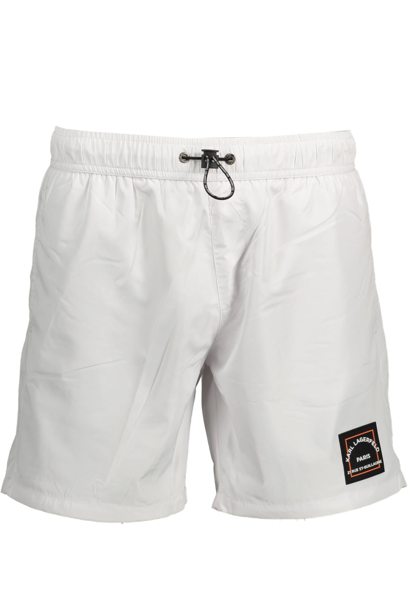 KARL LAGERFELD BEACHWEAR SWIMSUIT BOTTOM MEN WHITE-0