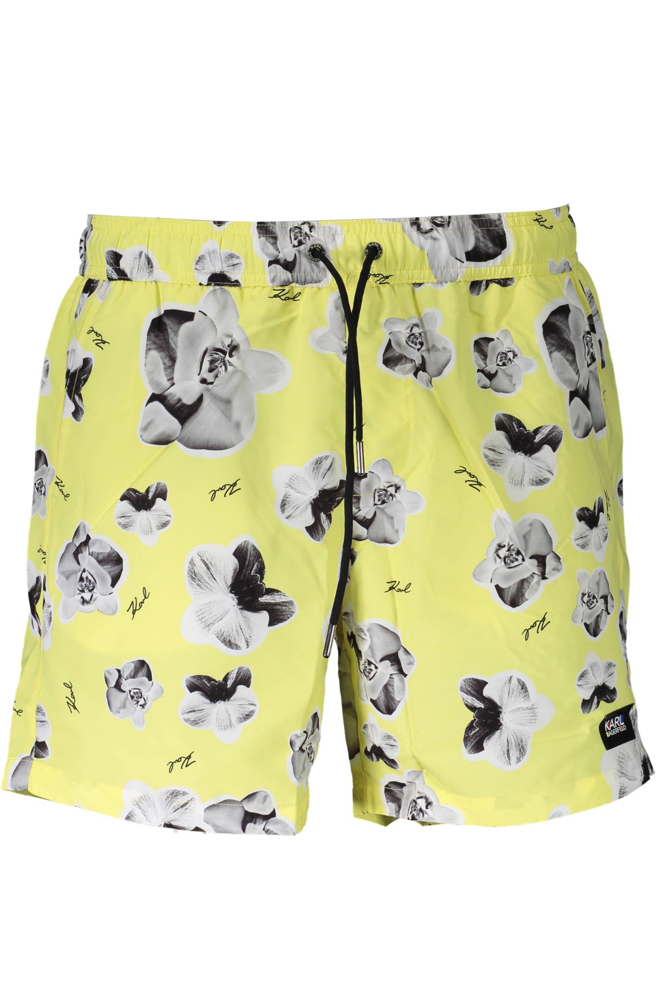 KARL LAGERFELD BEACHWEAR SWIMSUIT BOTTOM MEN YELLOW-0