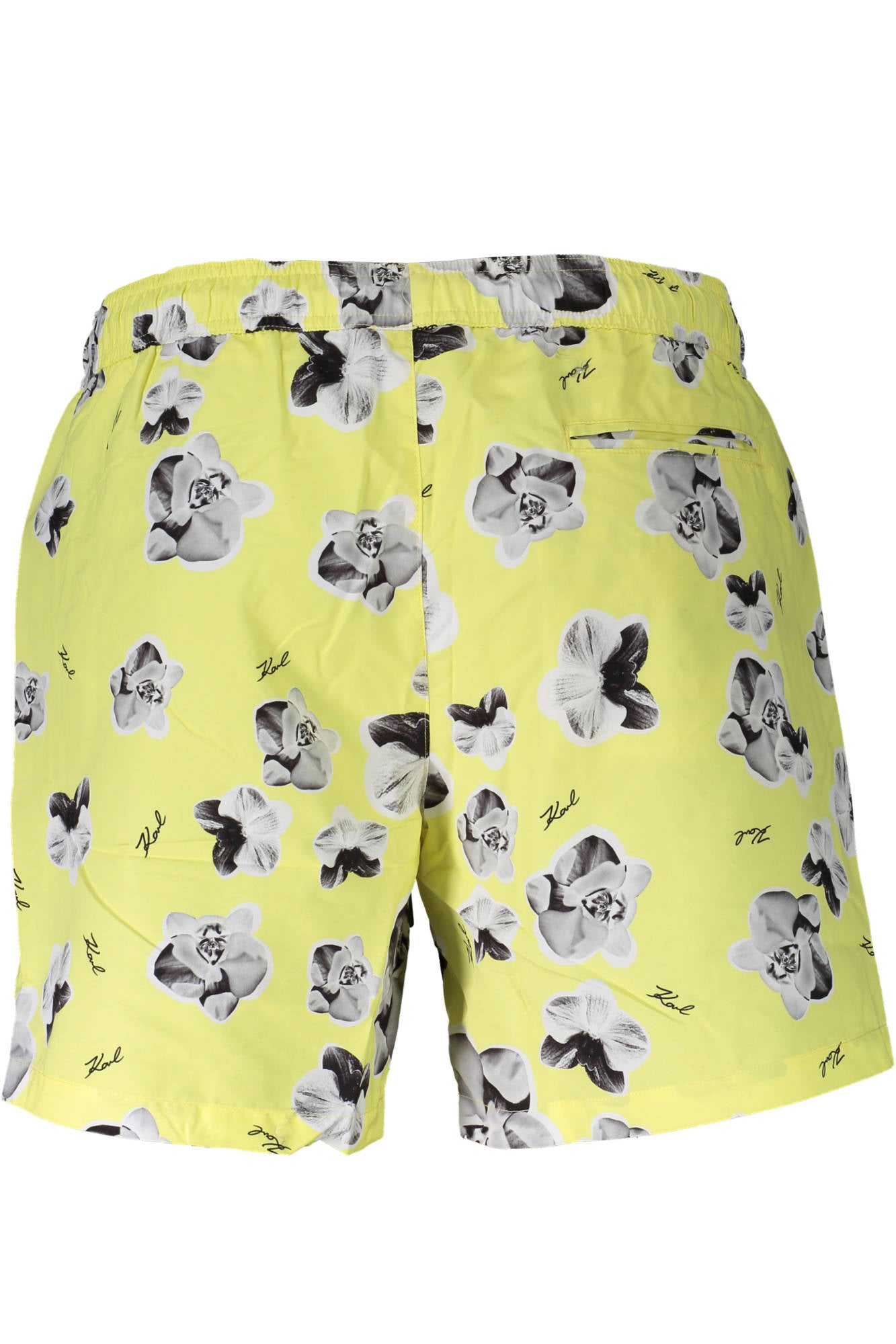 KARL LAGERFELD BEACHWEAR SWIMSUIT BOTTOM MEN YELLOW-1